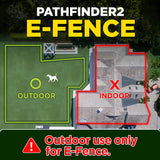 Dogtra Pathfinder2 GPS Dog Tracker e Collar LED Light No Monthly fees Free App Waterproof Smartwatch Control Satellite Based Real Time Tracking Long Range Multiple Dogs Smartphone Required