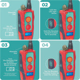 Dogtra Tom Davis 280C Boost and Lock Remote Dog Training E-Collar, Bungee, Waterproof, 127-Level 1/2-Mile Range