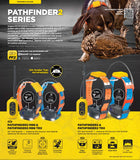 Dogtra Pathfinder2 GPS Dog Tracker e Collar LED Light No Monthly fees Free App Waterproof Smartwatch Control Satellite Based Real Time Tracking Long Range Multiple Dogs Smartphone Required