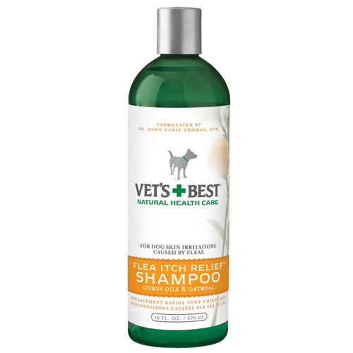 Flea Itch Relief Dog Shampoo 16oz