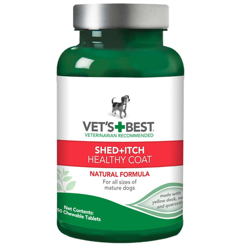 Dog Healthy Coat Shed and Itch Supplement 50 Tablet