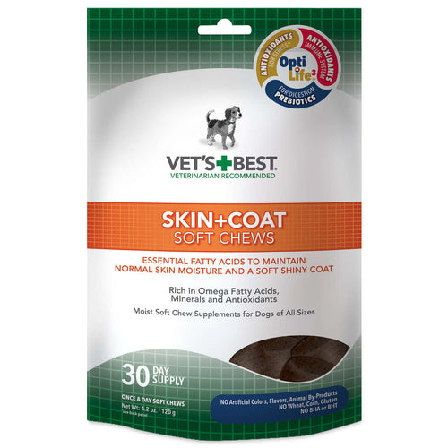 Skin and Coat Dog Soft Chews