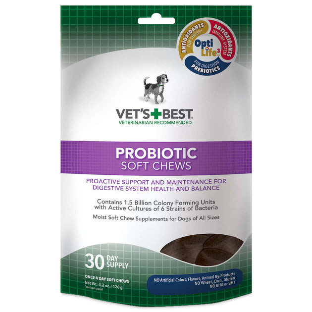 Probiotic Dog Soft Chews 30 count