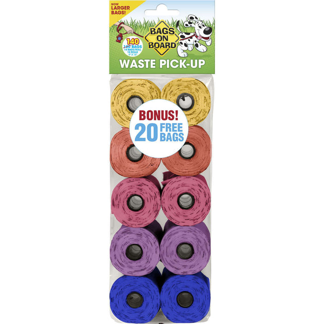 Waste Pick-Up Refill Bags 140 count