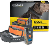 1902S Ergonomic 3/4-Mile IPX9K Waterproof High-Output 2-Dog Remote Dog Training E-Collar