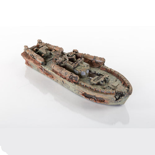 Decorative Sunken Torpedo Boat