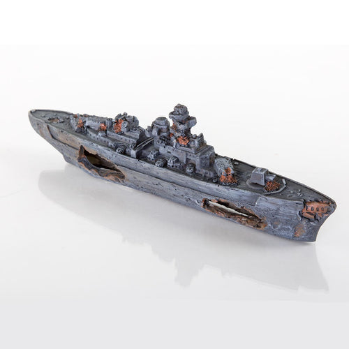 Decorative Sunken Battleship