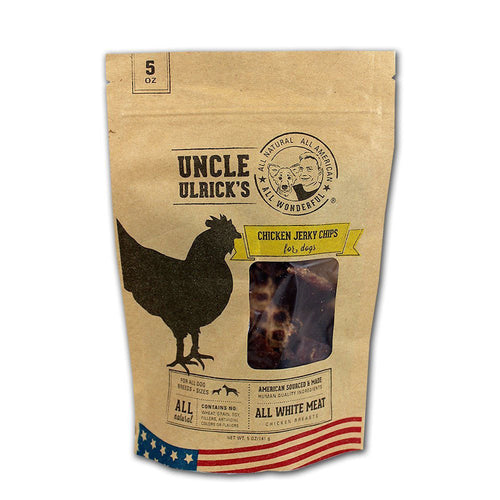 All Natural and All American Chicken Jerky Chips 5 ounces