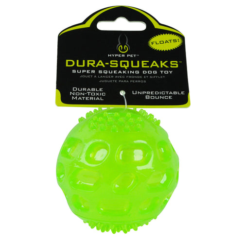 Dura Squeaks Ball Dog Toy