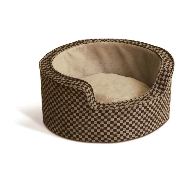 Round Comfy Sleeper Self-Warming Pet Bed