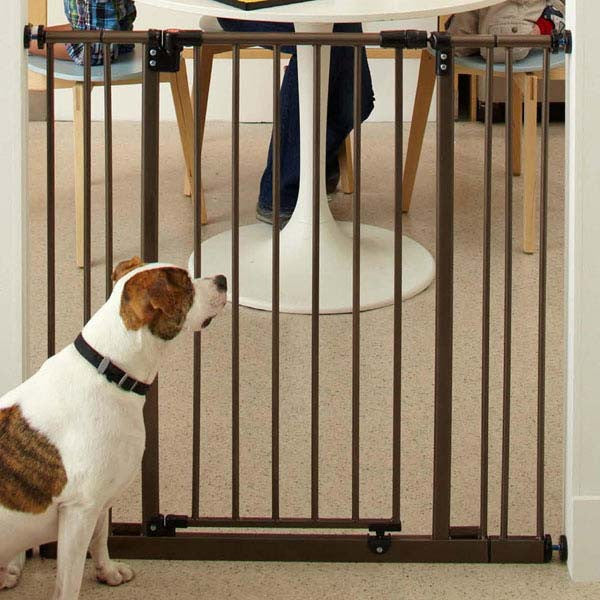 Extra Tall Deluxe Easy-Close Pressure Mounted Pet Gate