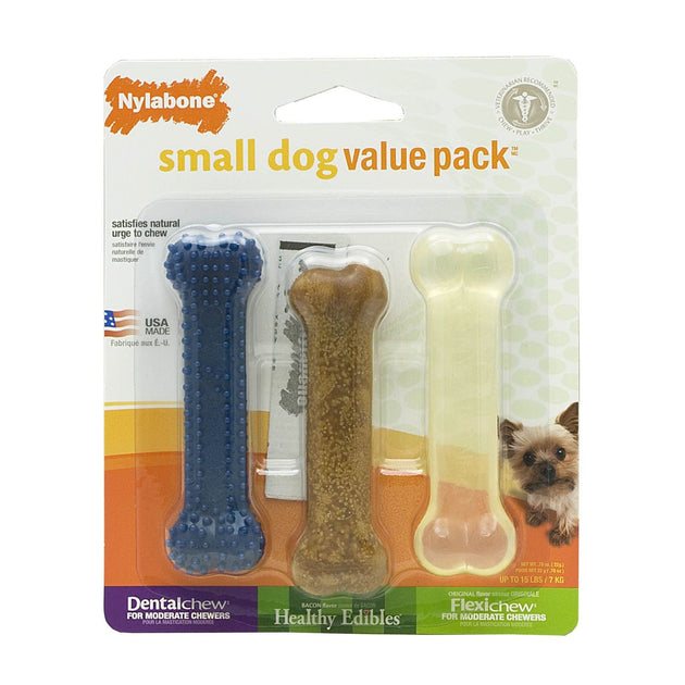 Small Dog Chew Toy Value Pack