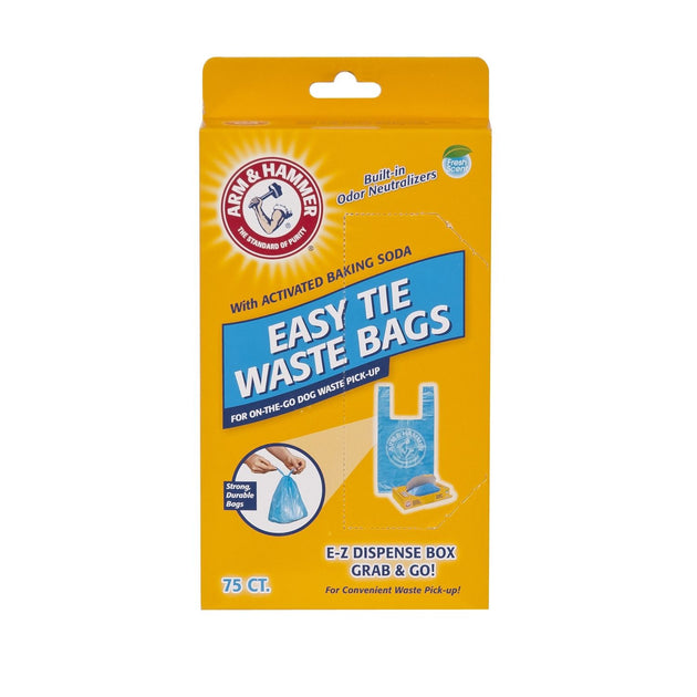 Arm and Hammer Easy-Tie Waste Bags 75 count