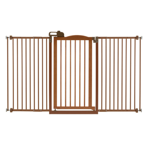 One-Touch Tall and Wide Pressure Mounted Pet Gate II