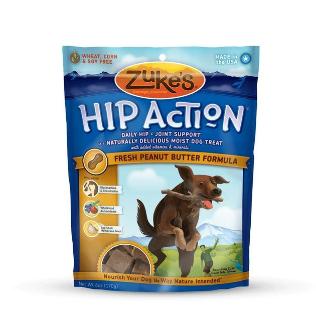 Hip Action Treats with Glucosamine Peanut Butter 6 oz.