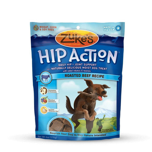 Hip Action Treats with Glucosamine Roasted Beef 6 oz.