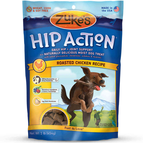 Hip Action Treats with Glucosamine Roasted Chicken Recipe 1 lbs.
