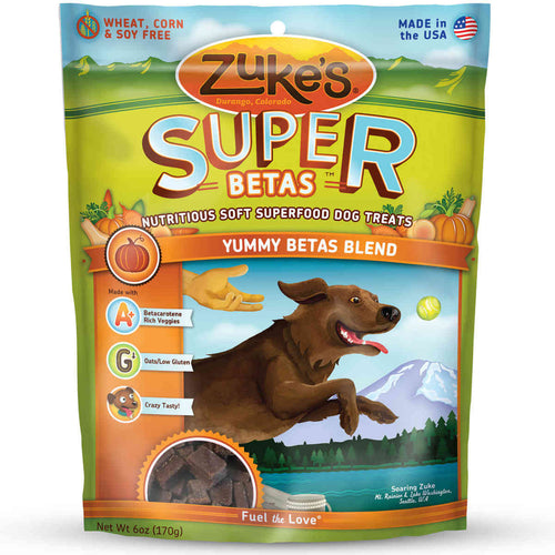Supers All Natural Nutritious Soft Superfood Dog Treats Yummy Beta 6 oz.