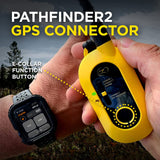 Dogtra Pathfinder2 GPS Dog Tracker e Collar LED Light No Monthly fees Free App Waterproof Smartwatch Control Satellite Based Real Time Tracking Long Range Multiple Dogs Smartphone Required