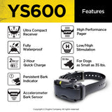 Dogtra YS600 Rechargeable Waterproof High-Output No Bark Collar