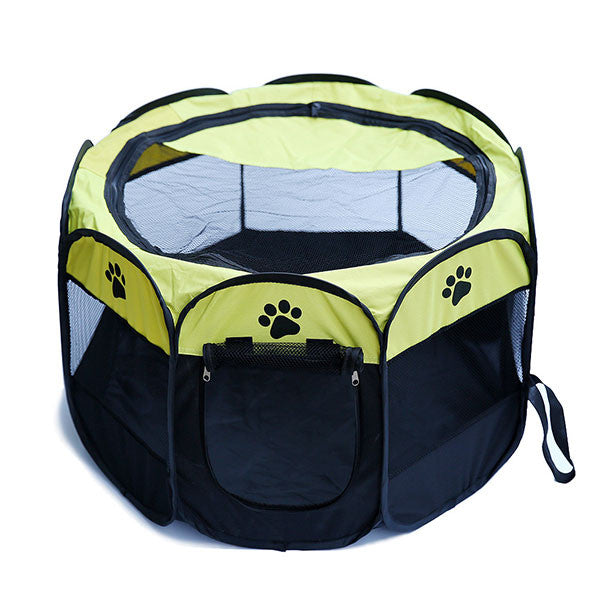Pet Beds For Dog Tent Sleeping Fence Puppy Kennel Folding Exercise Play Foldable Pet Dog House Outdoor Tent Bag Portable Folding