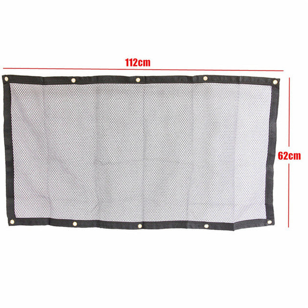 Car Pet Isolation Net Vehicle Back Seat Fence Safety Travel Protection Anti-collision Dog Pet Barrier Mesh Device 112cm*62cm